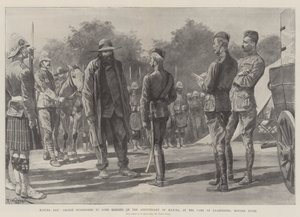 Majuba Day, Cronje overgir seg til Lord Roberts på årsdagen for Majuba, ved Camp of Paardeberg, Modder River